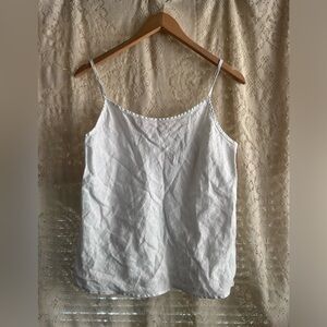 bryn Walker Lucy Linen Camisole Top